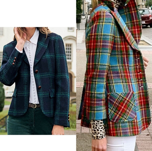 DRYKORN | Woolen Plaid Blazer - Picture 13 of 14